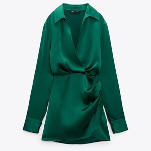 Satin Zara Dress - XL